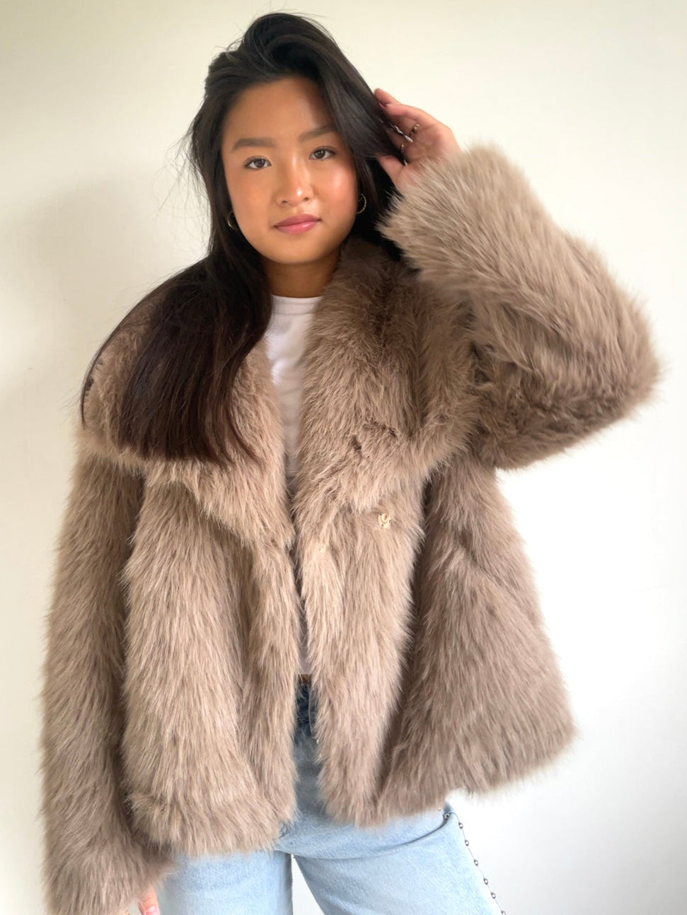 Faux Fur Jacket