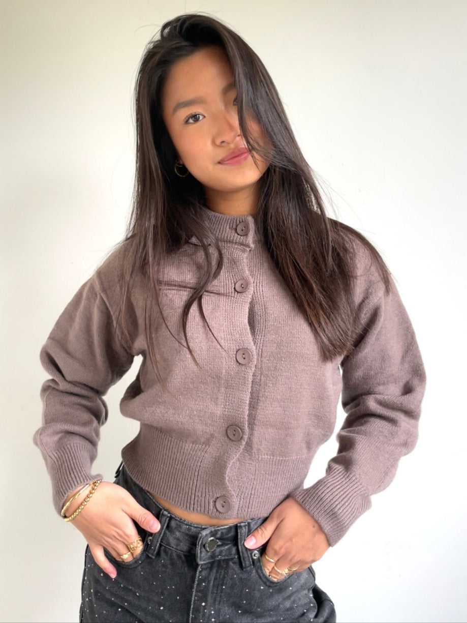 Cozy Cardigan Brown