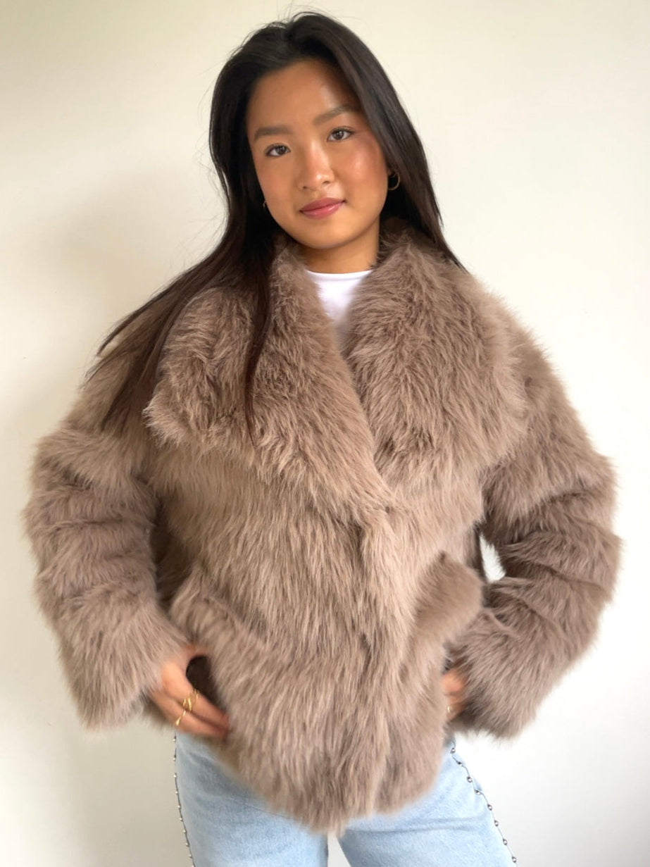 Faux Fur Jacket